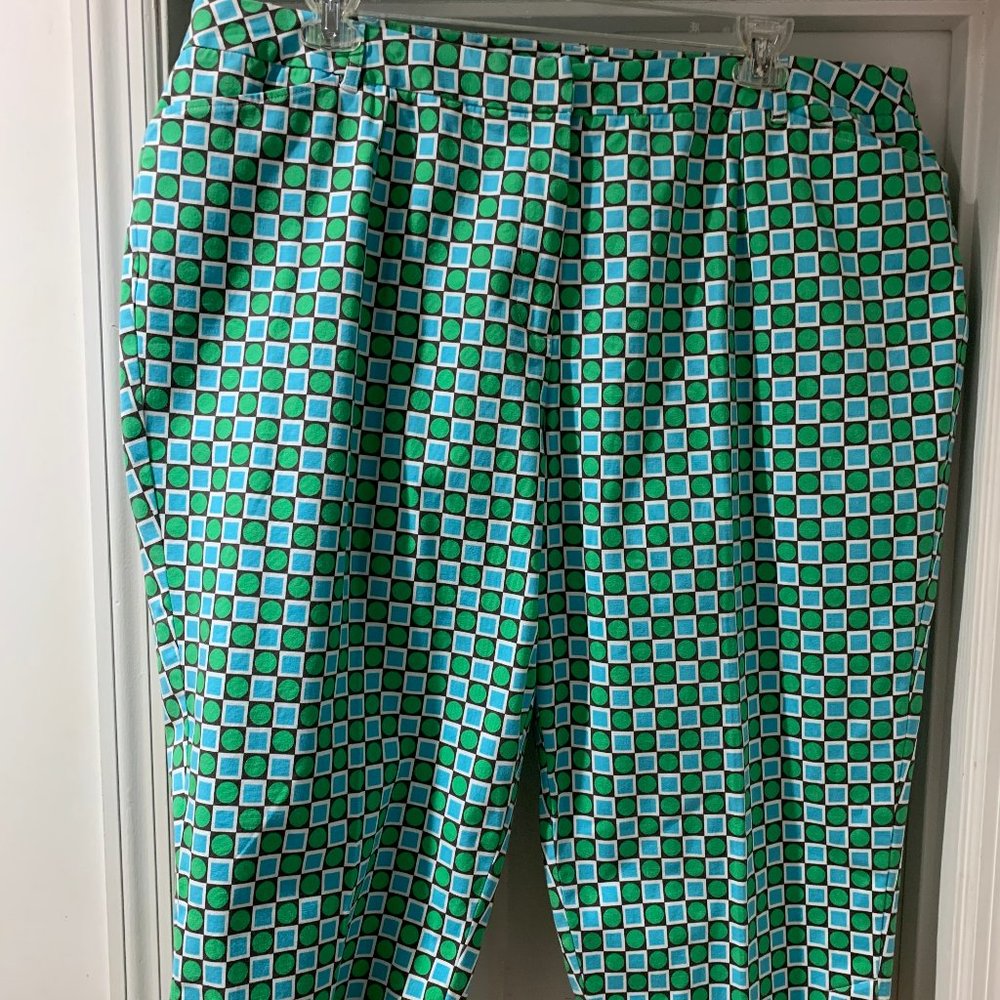 Talbots Plus Size, Size 24W Cropped Pant NWT